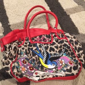 Ed Hardy Shoulder Purse